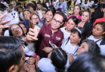 Jorge Reyes garantiza a las mujeres de Pachuca un gobierno igualitario