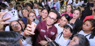 Jorge Reyes garantiza a las mujeres de Pachuca un gobierno igualitario