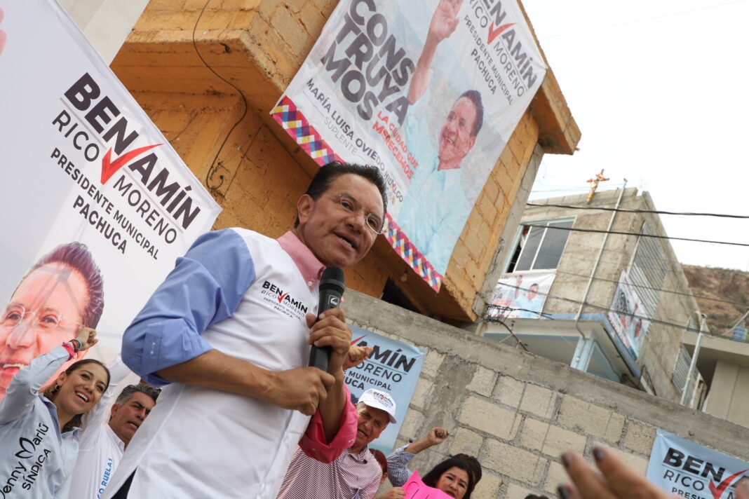 Pavimentación y rehabilitación de calles en 100 días, compromiso de Benjamín Rico