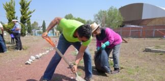 Inicia la rehabilitación de parques con Rubén Escalante