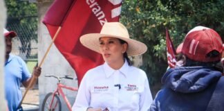Primero el agua para las y los habitantes de Tezontepec: Tania Porras
