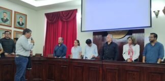 Protesta contra iniciativa de restricción de venta de alcohol