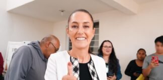 Claudia Sheinbaum califica la jornada electoral como un día histórico