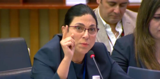 Marcela Guerra defiende reforma al Poder Judicial ante la ONU