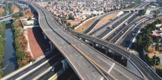 Ampliación a cuatro carriles de la México-Pachuca al AIFA