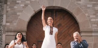 Desde Tlaquiltenango, Sheinbaum asegura que la separación entre el poder político y el económico seguirá