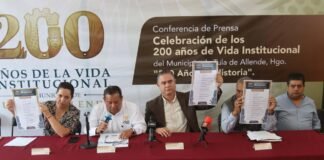 Tula de Allende conmemora 200 años de vida institucional