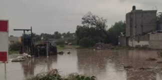 Fuertes afectaciones en Ixmiquilpan por las lluvias