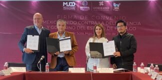 Firman convenio en Hidalgo contra las adicciones en infantes y adolescentes