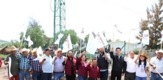 Nueve pozos activos de agua potable deja la alcaldesa de Actopan