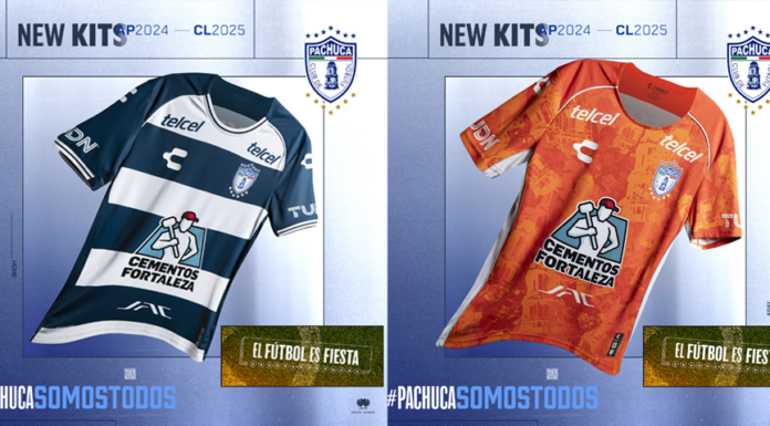Club Pachuca presenta su nuevo uniforme para el Apertura 2024