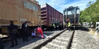 Joven es arrollado por el tren en Tula de Allende