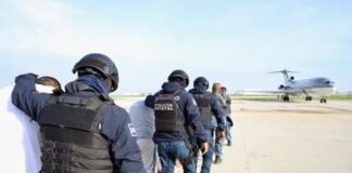 Trasladan a 69 reos de Hidalgo a Centros Federales