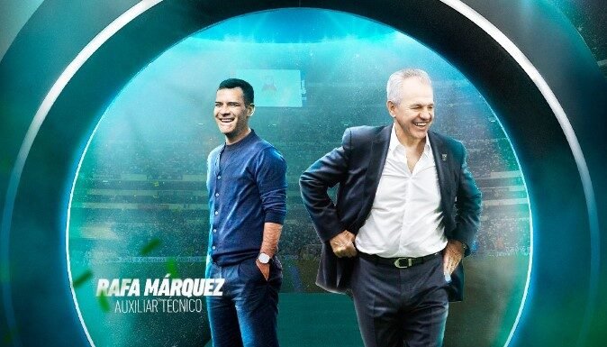 Javier Aguirre y Rafa Márquez al mando de la Selección Mexicana