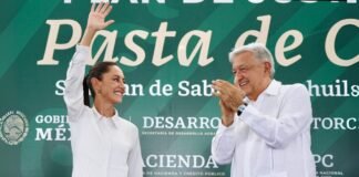 Concluye gira conjunta de AMLO y Sheinbaum este fin de semana
