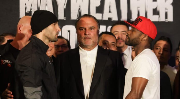 Floyd Mayweather Jr. vs John Gotti III se alistan para enfrentarse en la Arena CDMX