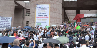 Trabajadores del Poder Judicial inician paro de labores contra reforma de AMLO