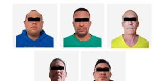 Detienen a extranjeros por narcomenudeo y posible extorsión en Mineral de la Reforma