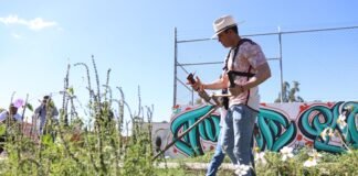 Jorge Reyes encabeza Faenas de la Transformación en Pachuca