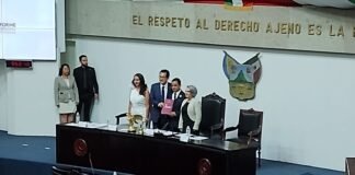 Recibe Congreso el 2do. informe del Gobernador Julio Menchaca