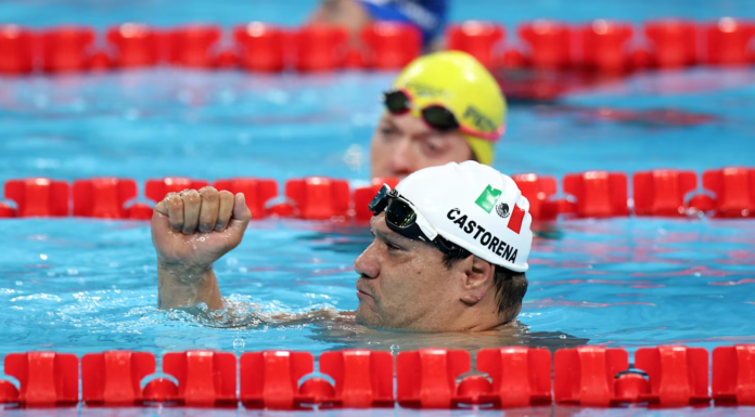 Arnulfo Castorena entrega a México la segunda medalla de oro en paranatación