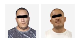 Policía estatal detiene a dos sujetos por portación ilegal de armas de fuego