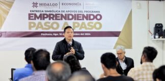 Entrega Sedeco apoyos “Emprendiendo Paso a Paso”
