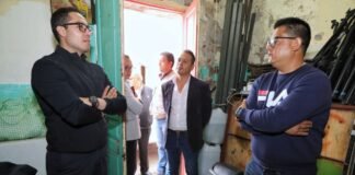 Encuentra Jorge Reyes instalaciones de la presidencia en mal estado