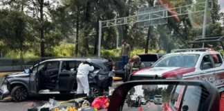 Balean a una mujer en la autopista México-Puebla