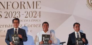 Presidente del Tribunal Electoral Hidalgo rinde su primer informe