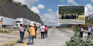 ¡Una vez más! Ejidatarios bloquean Arco Norte a la altura de Pachuca-Tulancingo