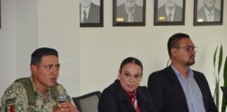 Lorena García Cázares encabeza reunión de seguridad
