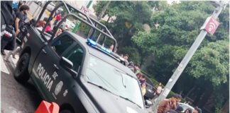 Evacuación de la ENAH por alarma de bomba