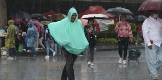 No olvides el paraguas, continúan las lluvias este 5 y 6 de octubre