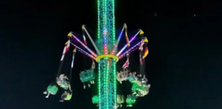 Falla en juego mecánico de Feria de Apatzingán deja 9 lesionados