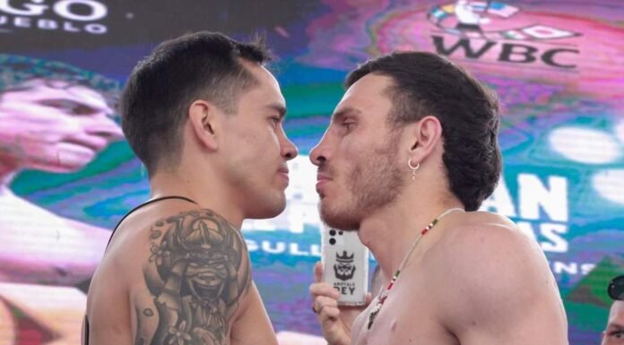 Todo listo para la pelea entre el Chino Rodríguez y Omar Chávez este sábado en Pachuca