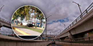 Choque en Río de las Avenidas deja un adulto mayor lesionado