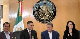 Diputados se reúnen en privado con Omar García Harfuch