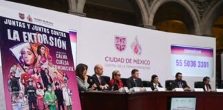 Gobierno de la CDMX presenta estrategia para frenar extorsiones