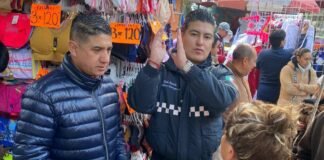 Realizan operativos en la Plaza del Vestido en Tulancingo