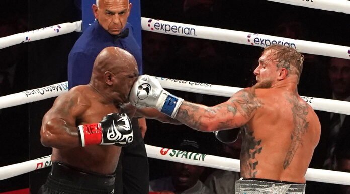 Mike Tyson pierde contra el ‘youtuber’ Jake Paul por decisión unánime