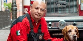 Muere Titán el perro rescatista que salvó vidas en el sismo del 19S