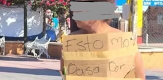 Mujer es amarrada y exhibida desnuda en San Nicolás, Ixmiquilpan