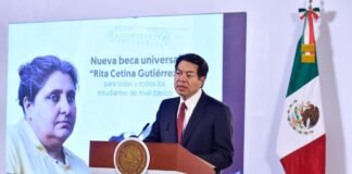 Beca Rita Cetina alcanza los 5 millones de beneficiarios en México