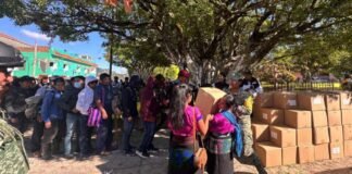 Gobierno de México intensifica apoyo humanitario en comunidades de Chiapas