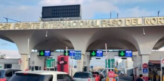 Congestión vehicular asfixia a ciudades fronterizas del norte de México