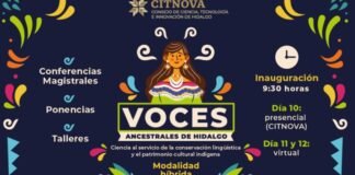 Citnova realizará encuentro «Voces Ancestrales de Hidalgo»