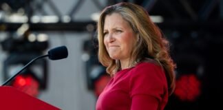 Renuncia Viceprimer ministra de Canadá por diferencias con Trudeau