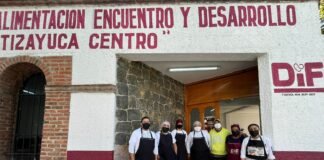 Tizayuca: Otorgan desayunos y comidas a más de 1200 personas