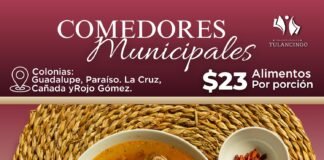 Reinician actividad los comedores municipales en Tulancingo